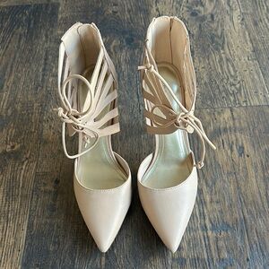 BCBGeneration Elegant Beige Women's Heels